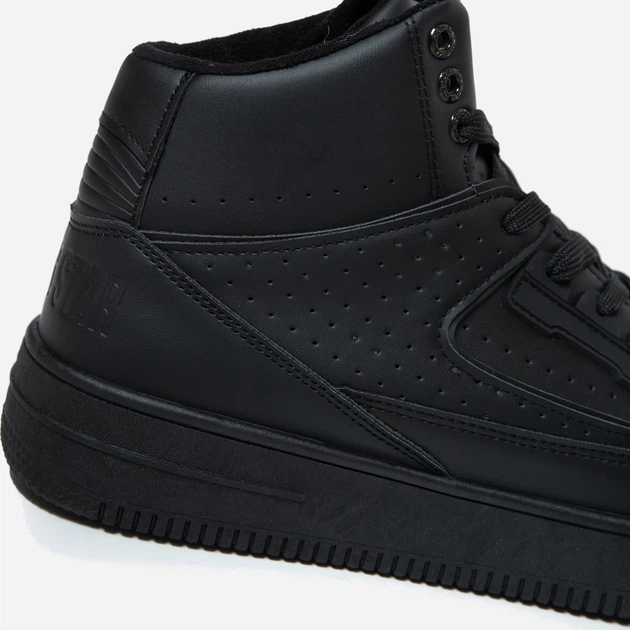 Чоловічі кеди високі Big Star Oo174555 906 44 Чорні (5900714801922) - зображення 5