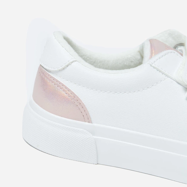 Sneakersy dziecięce dla dziewczynki Big Star Oo374231 101 32 Białe (5900714817503) - obraz 5