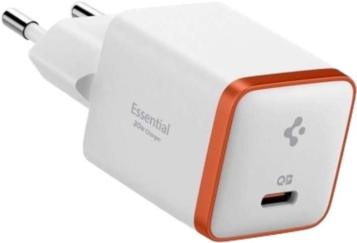 Ładowarka sieciowa Spigen ArcStation Essential Wall Charger 30W White (ACH08449) - obraz 1