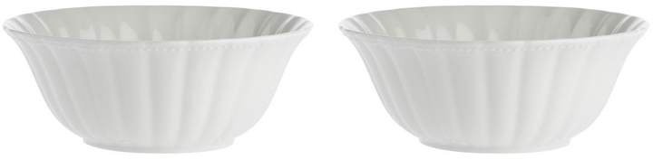 Zestaw misek do sałatek La Porcellana Bianca Ducale porcelana 23 cm x 2 szt (8027549091315) - obraz 1