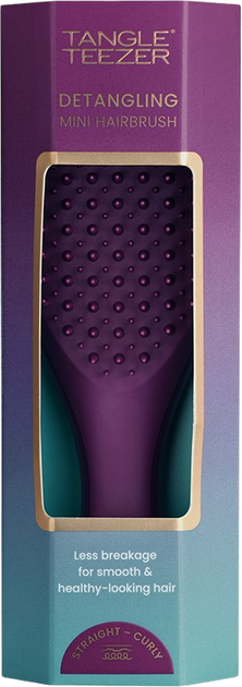 Szczotka do włosów Tangle Teezer The Ultimate Detangler Mini Midnight Plum (5060926685496) - obraz 5
