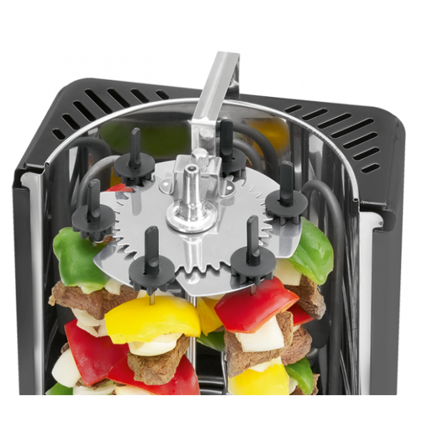 Электрошашлычница CLATRONIC DVG 3686 Серый - Фото 7 Электрошашлычница CLATRONIC DVG 3686 Серый - изображение 7