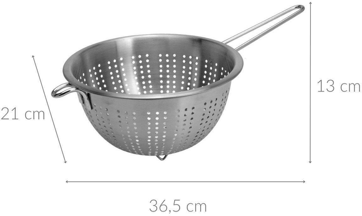 Durszlak Excellent Houseware ze stali nierdzewnej (8718158544889) - obraz 4