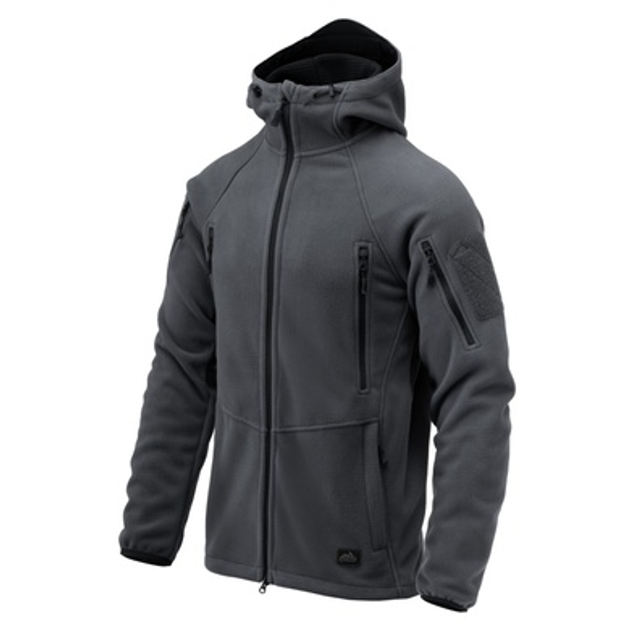 Кофта флисовая Helikon-Tex Patriot Jacket Hybrid Fleece Серая 3XL\R - изображение 1