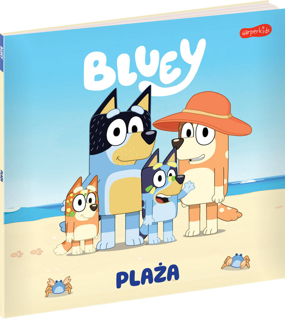 Książeczka Harperkids Bluey. Plaża. Moja czytanka (9788327687463) - obraz 1