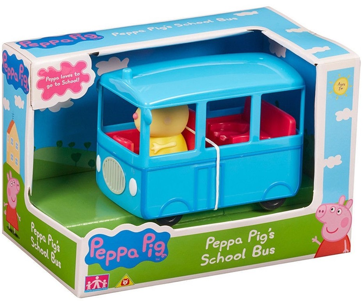 Zestaw do zabawy TM Toys Szkolny autobus Świnki Peppy z figurą 06576 (5029736065768) - obraz 1