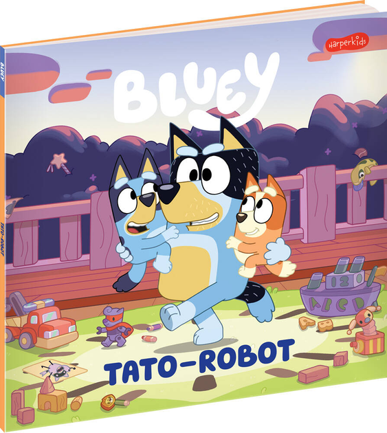 Książeczka Harperkids Bluey. Tato-robot. Moja czytanka (9788327687647) - obraz 1