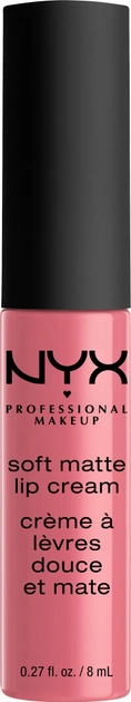 Акція на Рідка помада для губ NYX Professional Makeup Soft Matte Lip Cream 11 Milan від Rozetka