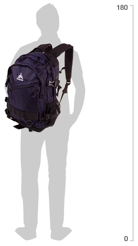 Рюкзак Onepolar W1302 30 л Navy - изображение 9