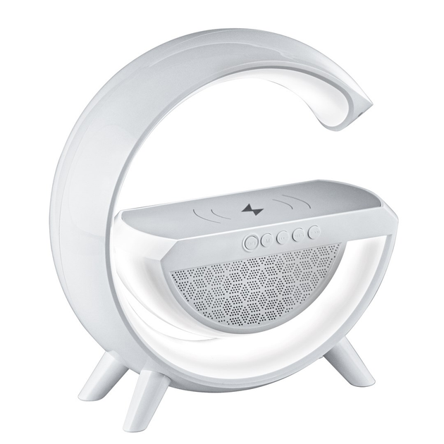 Lampka biurkowa Activejet muzyczna z ładowarką indukcyjną AJE-SOLO RGB (5901443121909) - obraz 4