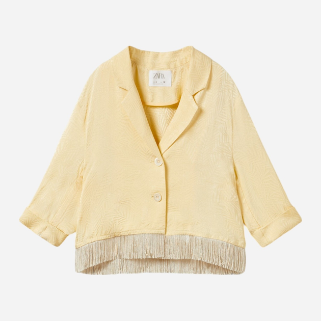 Пиджак для девочек Zara 1133/603 128 см Yellow (01133060306085) 