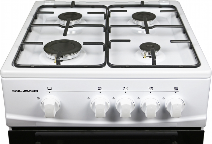 Плита MILANO GAS COOKER ML55 G0 /01 белая - изображение 5