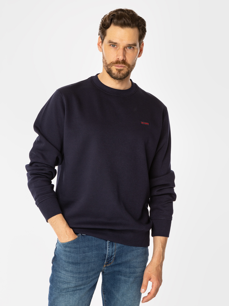 Bluza męska bez kaptura oversize Lee Cooper Buck 5518 M Ciemnogranatowa (5905991710639) - obraz 1