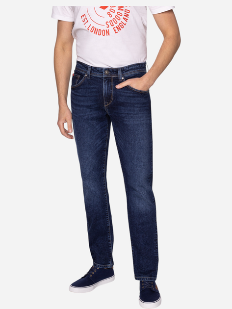 Jeansy slim fit męskie Lee Cooper Harry 650 31-32 Ciemnogranatowe (5905991713982) - obraz 1