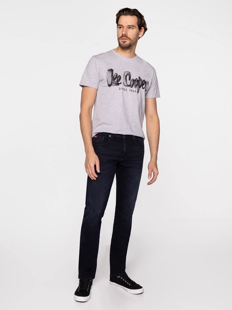 Jeansy slim fit męskie Lee Cooper Lc7504 1386 34-34 Ciemnogranatowe (5905991722137) - obraz 4