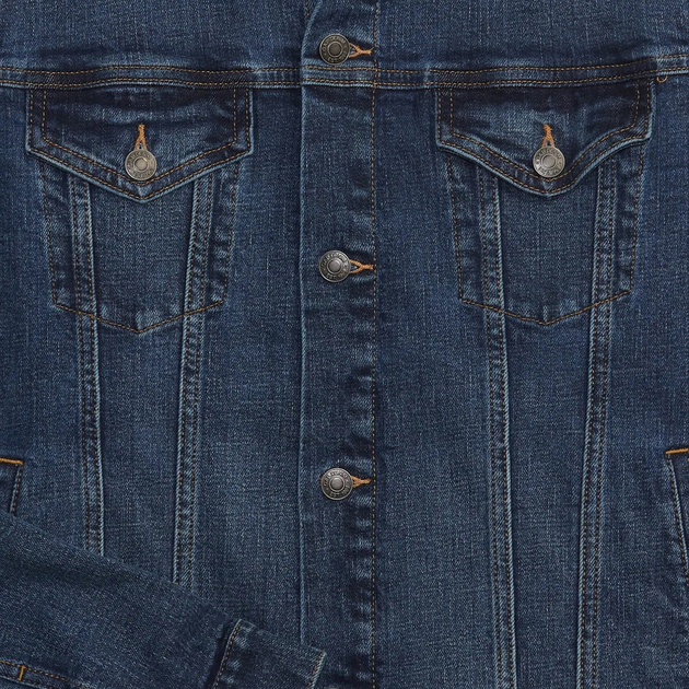 Куртка джинсова чоловіча GAP 413766-00 2XL Cиня (1200112108994) - зображення 4