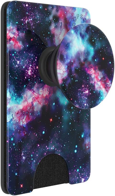 Тримач для телефону і гаманець PopSockets PopWallet + MagSafe Galactic Nebula (0842978158136) - зображення 2