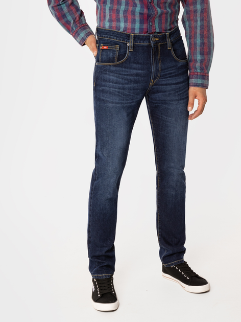 Jeansy regular fit męskie Lee Cooper Norris 2424 33-30 Ciemnogranatowe (5905991718758) - obraz 1