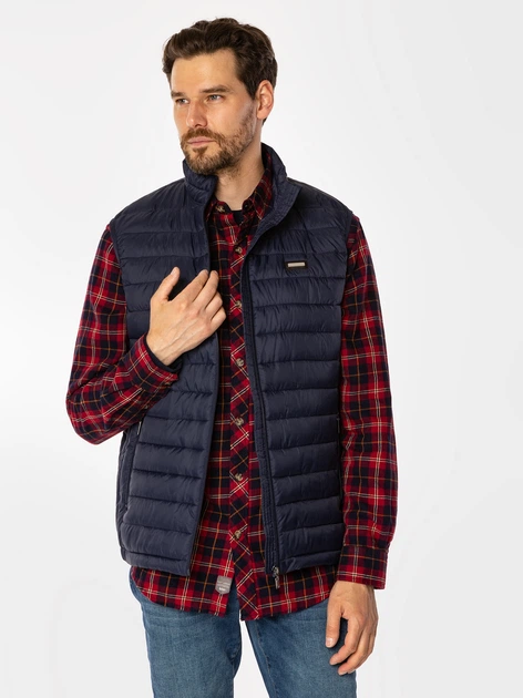 Теплий жилет чоловічий Lee Cooper Diego 4400 M Темно-синій (5905991706779) - зображення 3