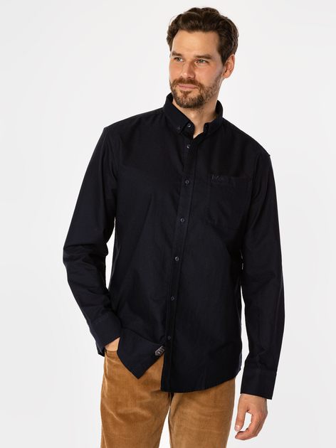 Koszula męska bawełniana Lee Cooper Lloyd Oxford 2XL Ciemnogranatowa (5905991709527) - obraz 3