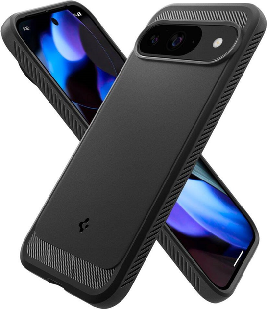 Панель Spigen Rugged Armor для Google Pixel 9/9 Pro Matte Black (8809971226349) - зображення 5