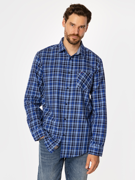 Koszula męska bawełniana Lee Cooper Scott 5751 XL Niebieska (5905991707820) - obraz 3