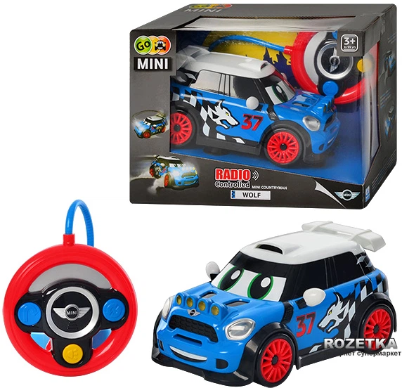 Машинка на р/у Golden Bear Go Mini Blue Wolf (GB 387) – игрушки с