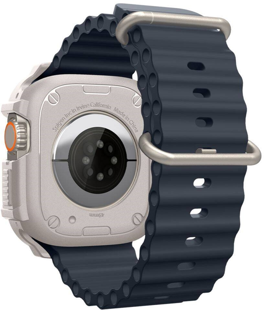Чохол Spigen Rugged Armor для Apple Watch Ultra/Ultra 2 49 мм Dune Beige (8809971222600) - зображення 5