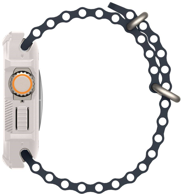 Чохол Spigen Rugged Armor для Apple Watch Ultra/Ultra 2 49 мм Dune Beige (8809971222600) - зображення 7