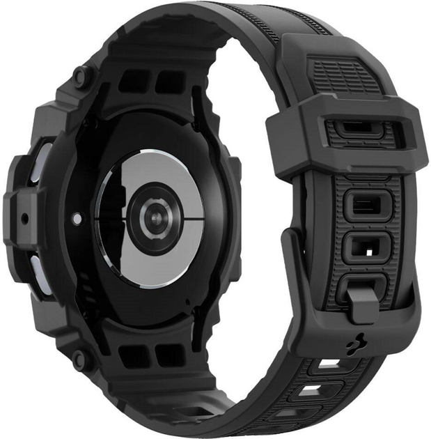 Ремінець з чохлом Spigen Rugged Armor Pro для Samsung Galaxy Watch 7 40 мм Matte Black (8809971232067) - зображення 9
