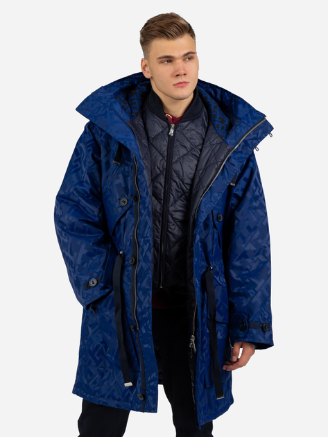 Kurtka parka męska zimowa Tommy Hilfiger MW0MW27374-C7L XL Granatowa (8720641455008) - obraz 1