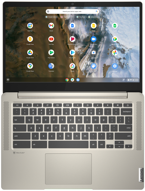 Сенсорный ноутбук 14" Lenovo IdeaPad 5 CB 14ITL6 Intel Pentium 7505 RAM 4GB SSD 128GB 10час батарея Chrome OS (UKR) Б/В - изображение 6