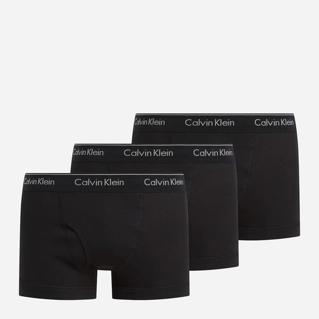 Набір трусів-боксерів чоловічих Calvin Klein 000NB4002A XL 3 шт Чорний (8720639848782) - зображення 1