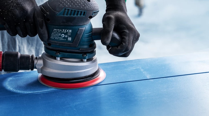 Шліфлист Bosch (125 мм, P150, 8 отворів) шліфпапір шліфувальний диск (22196) - зображення 3