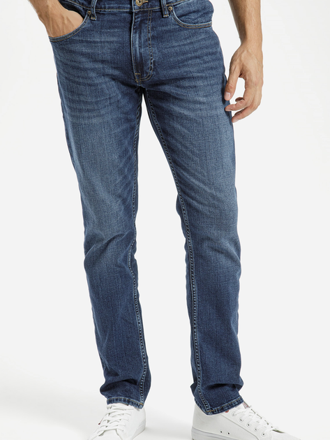 Jeansy regular fit męskie Cross Jeans E 169-112 32-30 Granatowe (8697319671667) - obraz 1