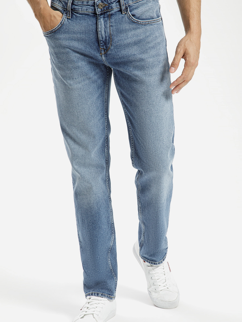 Jeansy regular fit męskie Cross Jeans F 194-275 33-30 Niebieskie (8697319596137) - obraz 1