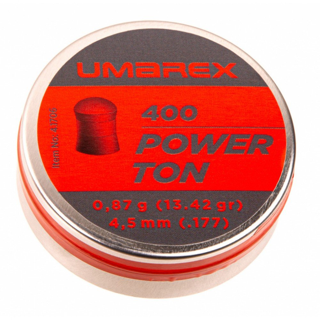 Пульки Umarex Power Ton 0,87 г 400 шт (4.1706)[24632] - изображение 1