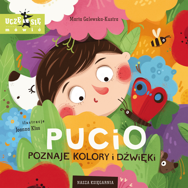 Книга Nasza Księgarnia Пучіо вивчає кольори та звуки (9788310141422) - зображення 1