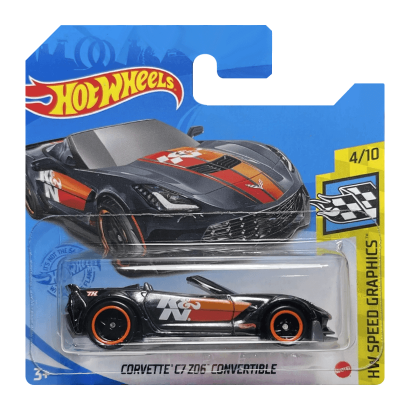 Машинка Базовая Hot Wheels Corvette C7 Z06 Convertible Super