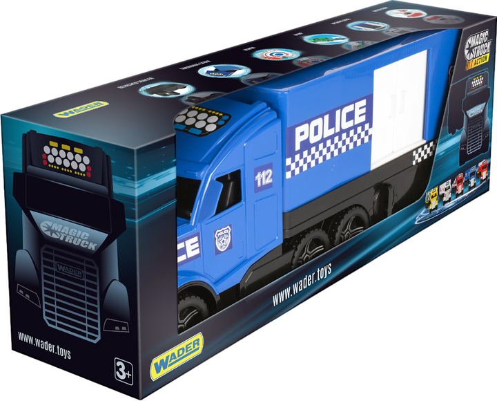 Автомобиль Wader Magic Truck Полиция 79 см (36201) - изображение 2