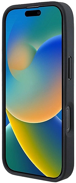 Etui Mercedes-Benz Curved Stitches Leather dla Apple iPhone 16 PRO MAX Black (MEHCP16X23RBCSK) - obraz 6