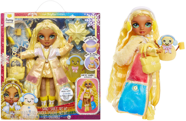 Кукла Rainbow High Winter Wonderland Санни с аксессуарами