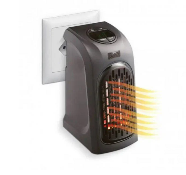 Мини обогреватель Handy Heater 400W — компактный электрический обогреватель для быстрой установки, защита от перегрева, идеален для дома и офиса - изображение 2