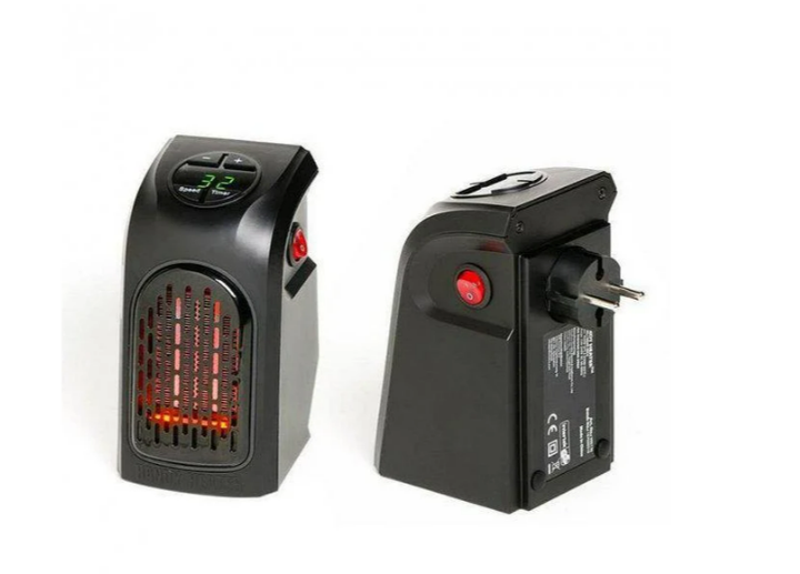 Мини обогреватель Handy Heater 400W — компактный электрический обогреватель для быстрой установки, защита от перегрева, идеален для дома и офиса - изображение 3