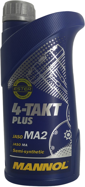 Моторна олива Mannol 4-Таkt Plus для бензинових генераторів 10W-40 SL 1 л (MN7202-1) - зображення 7