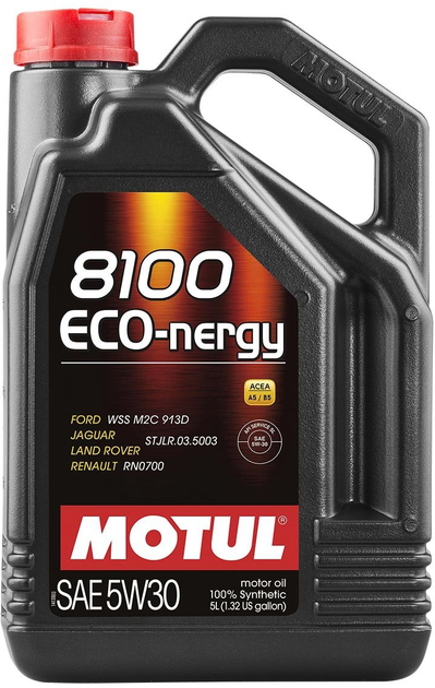 Моторна олива Motul 8100 Eco-nergy 5W-30 5 л 102898 (3374650238463) - Фото 1 Моторна олива Motul 8100 Eco-nergy 5W-30 5 л 102898 (3374650238463) - зображення 1