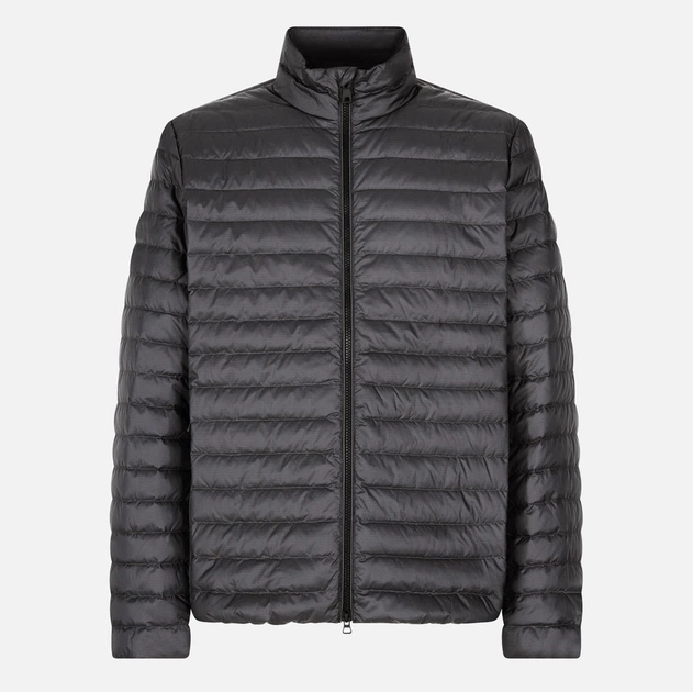 Пуховик зимовий короткий чоловічий Geox geom4525et3047f9137 56 Сірий (8056206606883) - зображення 5