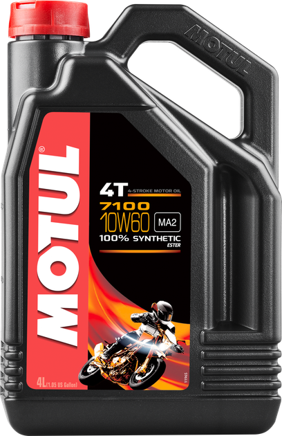 Моторное масло Motul 7100 4T 10W-60 4 л (104101) - Фото 2 Моторное масло Motul 7100 4T 10W-60 4 л (104101) - изображение 2