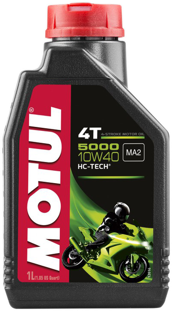 Моторное масло Motul 5000 4T 10W-40 1 л (104054) - изображение 2