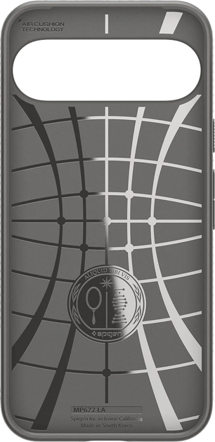Etui Spigen Liquid Air dla Google Pixel 9 Pro Marble Grey (ACS07684) - obraz 4